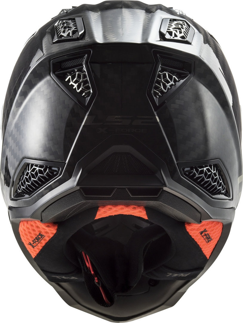LS2 MX703 X-Force Solid Carbon Capacete de Motocross carbono S (55/56) Figura 4