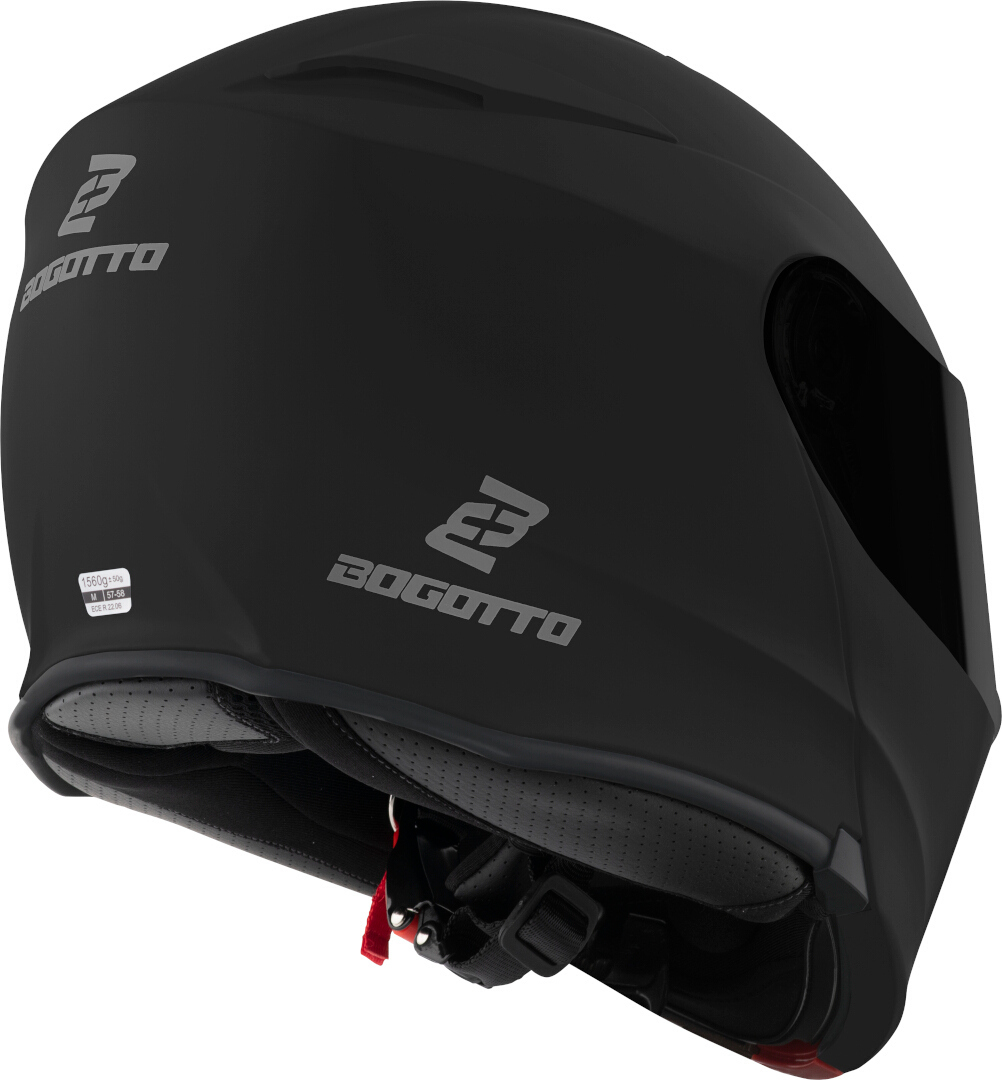 Bogotto H271 BT Bluetooth Helmet black matt S Figure 4
