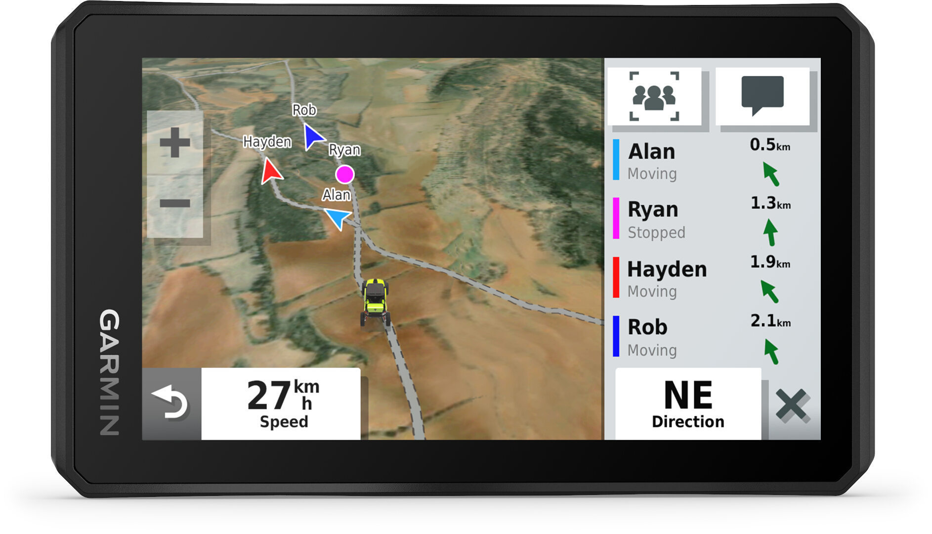 Garmin TREAD M-S Sistem de navigație Figura 3