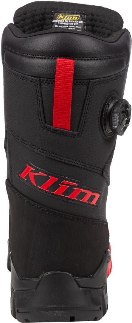 Klim Adrenaline Pro S GTX BOA Snowmobile Boots black/red 12 Figure 7