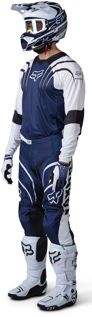 FOX 180 GOAT Strafer Motocross Jersey blau M Abbildung 7