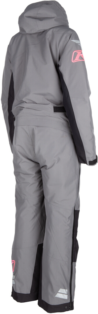 Klim Vailside Snöskoterdräkt för damer grå/rosa XS Figur 6