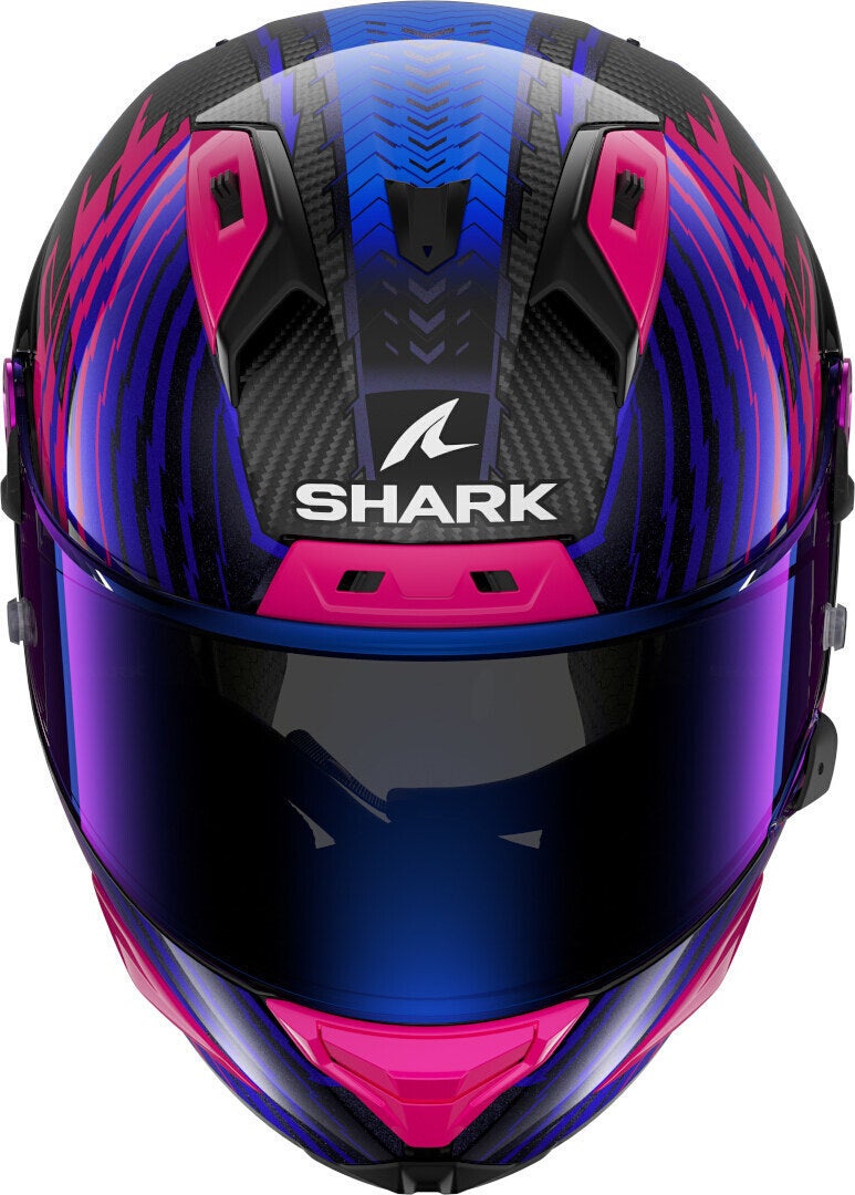 Shark Aeron Edgy Carbon Helm carbon/violett/blau M Abbildung 3