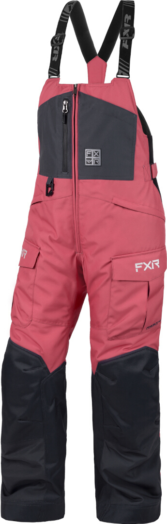 FXR Excursion Ice Pro Calças de snowmobile femininas rosa 4 Figura 1