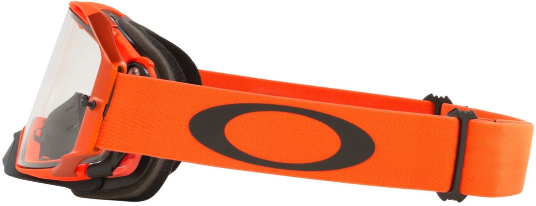 Oakley Airbrake Clear Motocross Goggles orange/black Figure 2