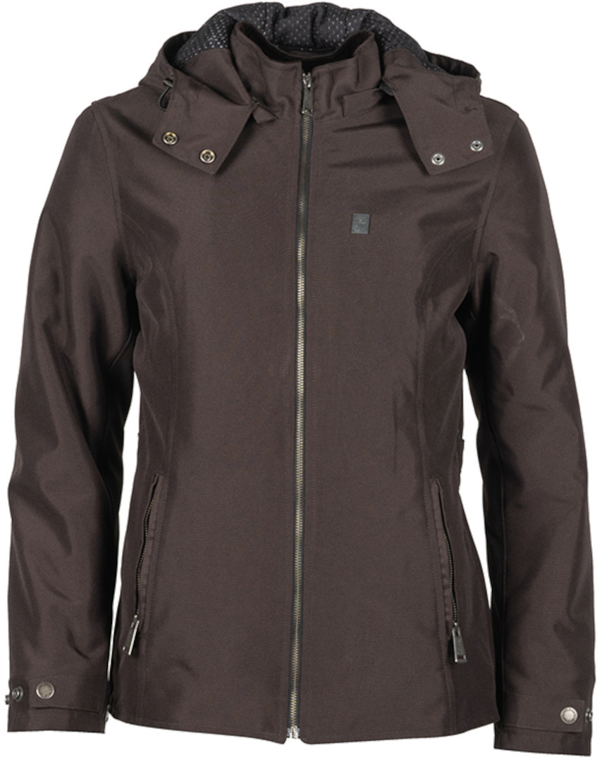 Helstons Claire Dames Motorfiets Textiel Jas Donkerbruin L Figuur 1
