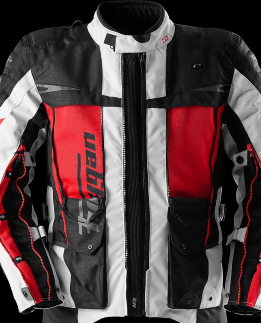 Furygan Montroc 3in1+ Kevlar Primaloft Motorcycle Textile Jacket black/white/red L Figure 11