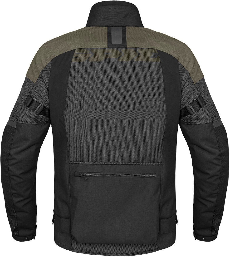 Spidi Equinox Net Windout Motorcycle Textile Jacket black/olive M Figure 2