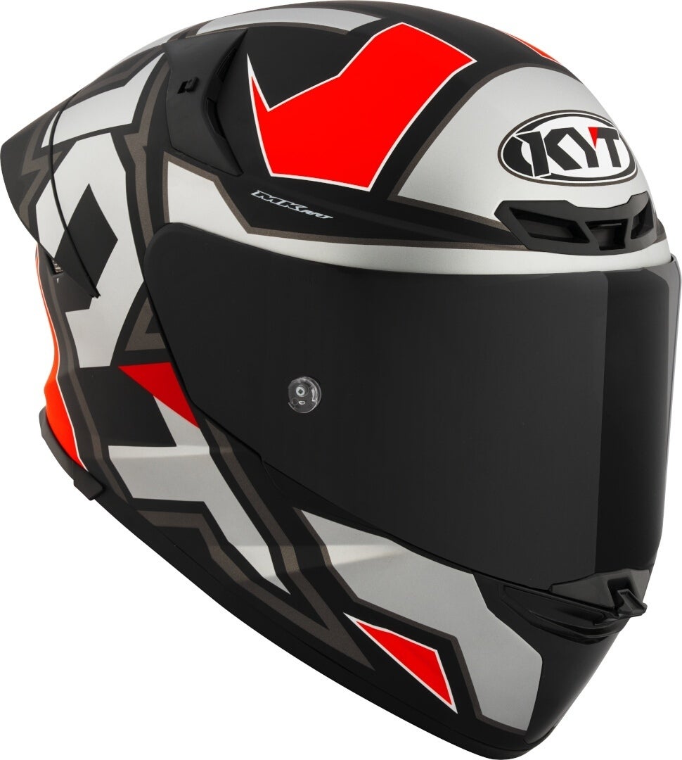 KYT TT-Revo Electron Casco Grigio opaco/rosso L (59/60) Figura 7