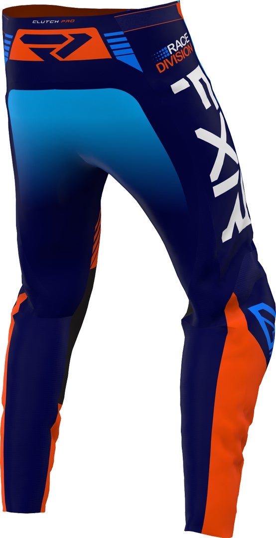 FXR Clutch Pro 2023 Motocross Pants orange/blue 34 Figure 2