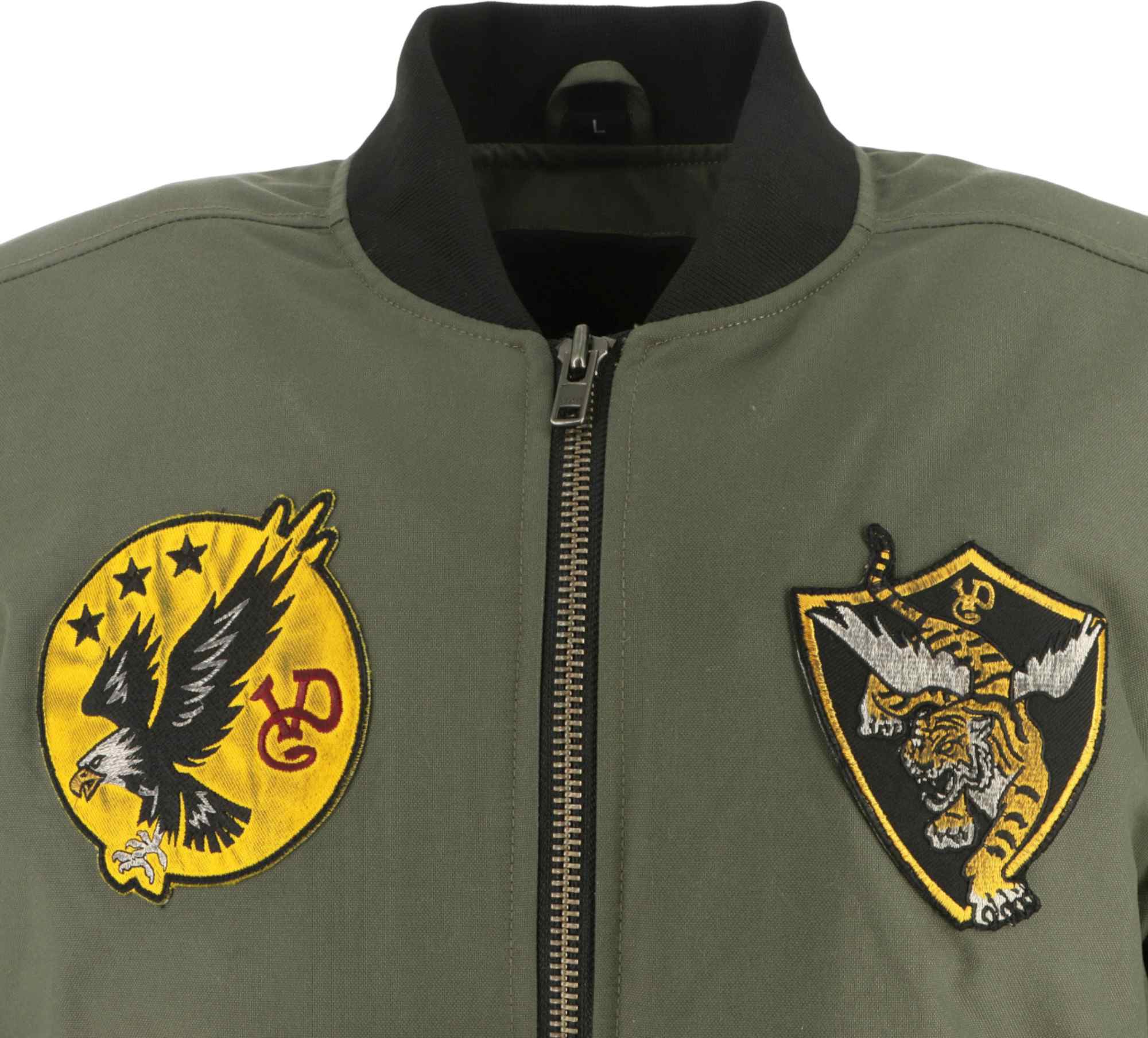 Side view of Von Dutch X Helstons Fight Motorcycle Textile Jacket