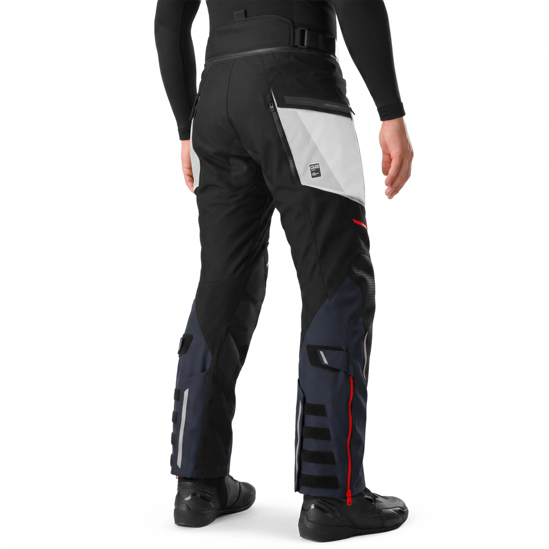 SHIMA Hero 3.0 Pantaloni tessili per motociclette grigio/blu M Figura 4