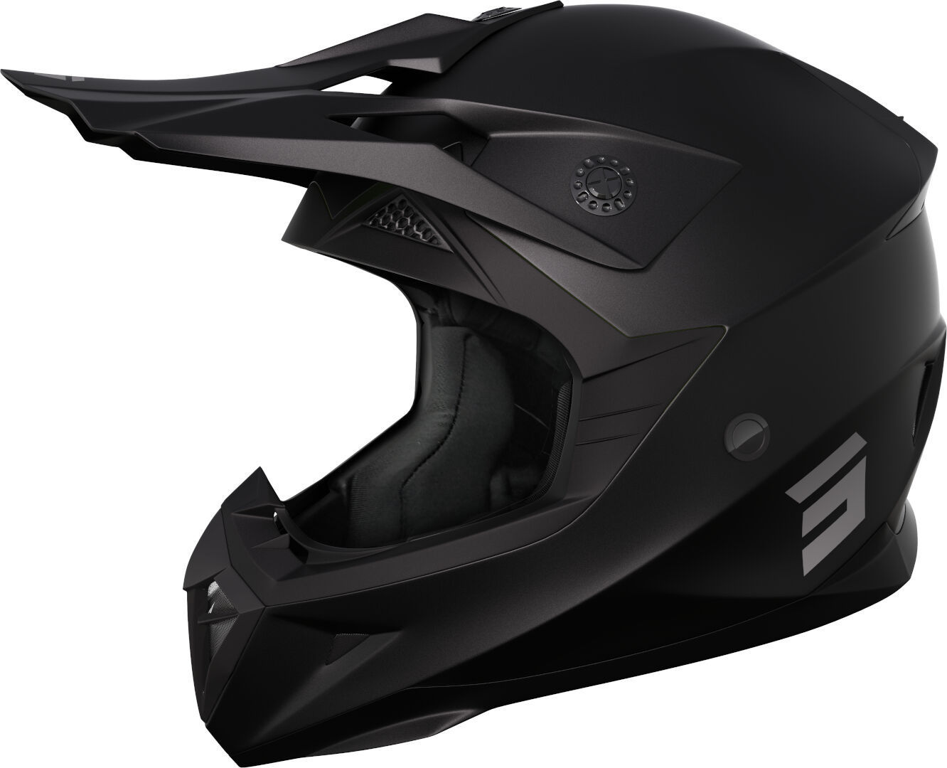 Shot Pulse Kid Solid Capacete Motocross para Crianças L (53/54) Figura 1