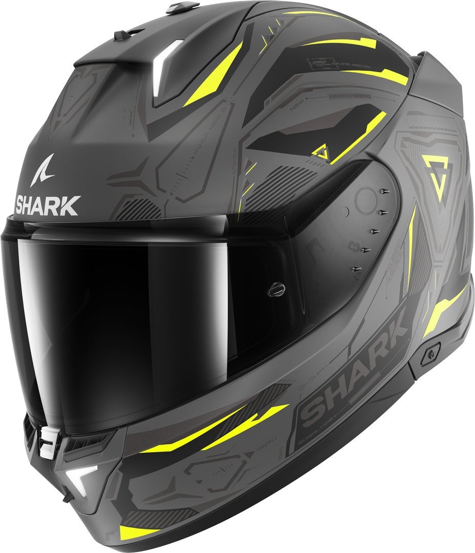 Shark Skwal i3 Linik Helm grau matt/gelb M (57/58) Abbildung 4