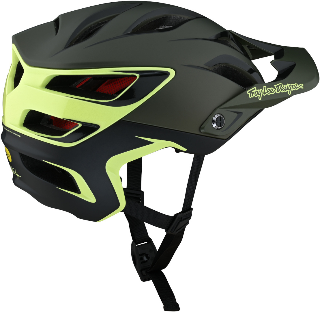 Troy Lee Designs A3 Uno MIPS Casque de vélo Vert M/L Figure 4