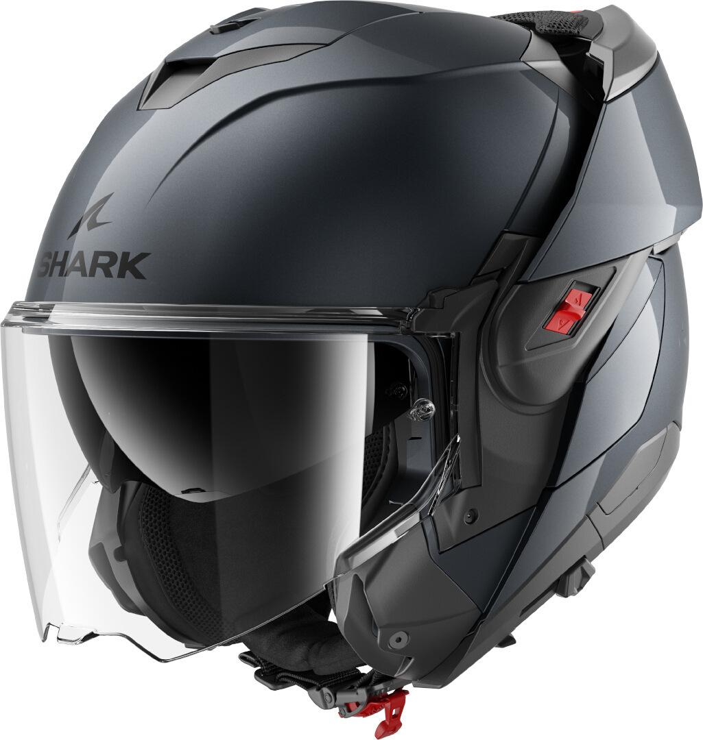 Shark Oxo Blank Klapphelm anthrazit M (57/58) Abbildung 3
