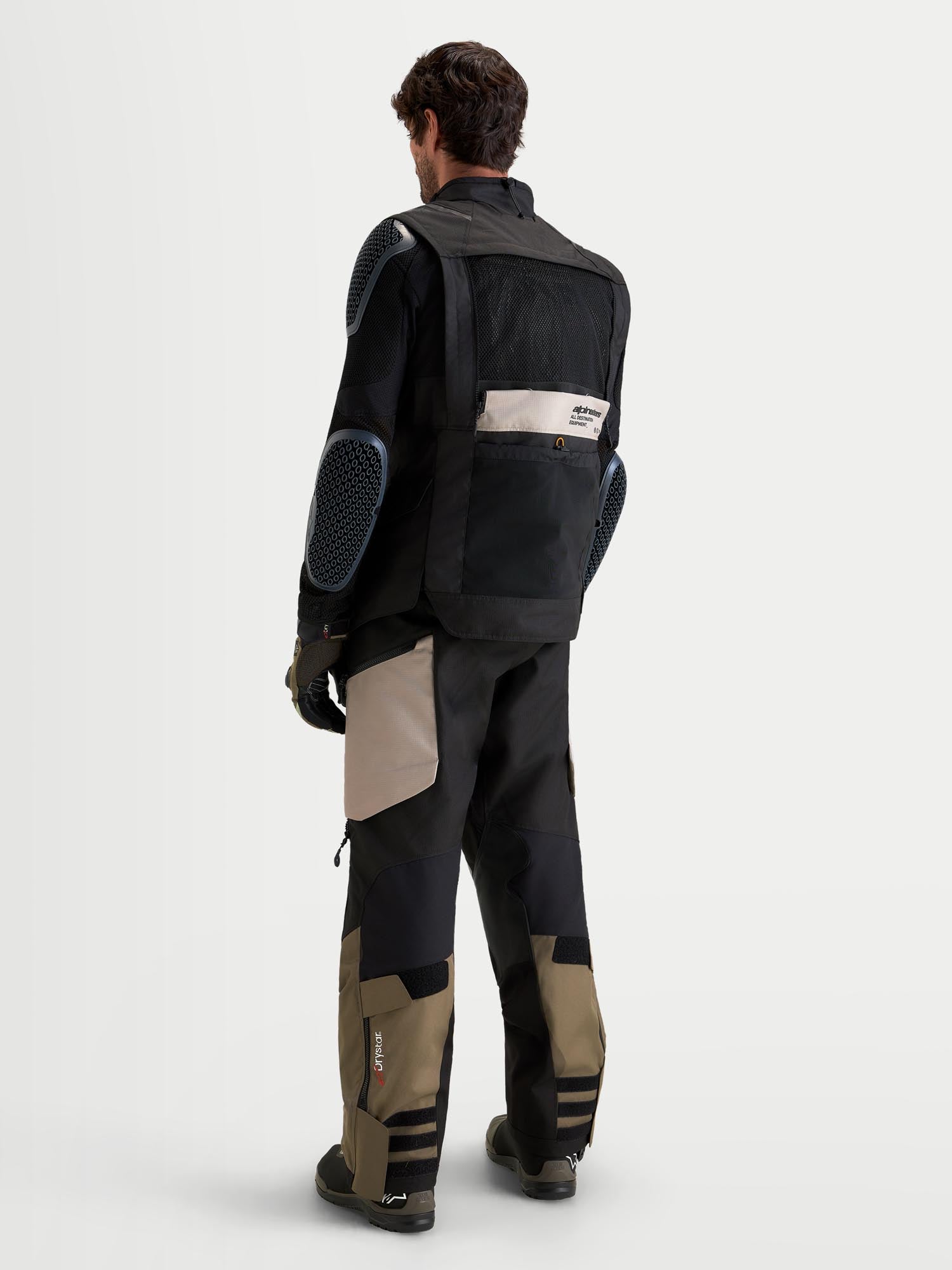 Alpinestars Harok V2 Drystar waterproof Motorcycle Textile Jacket grey/brown M Figure 12