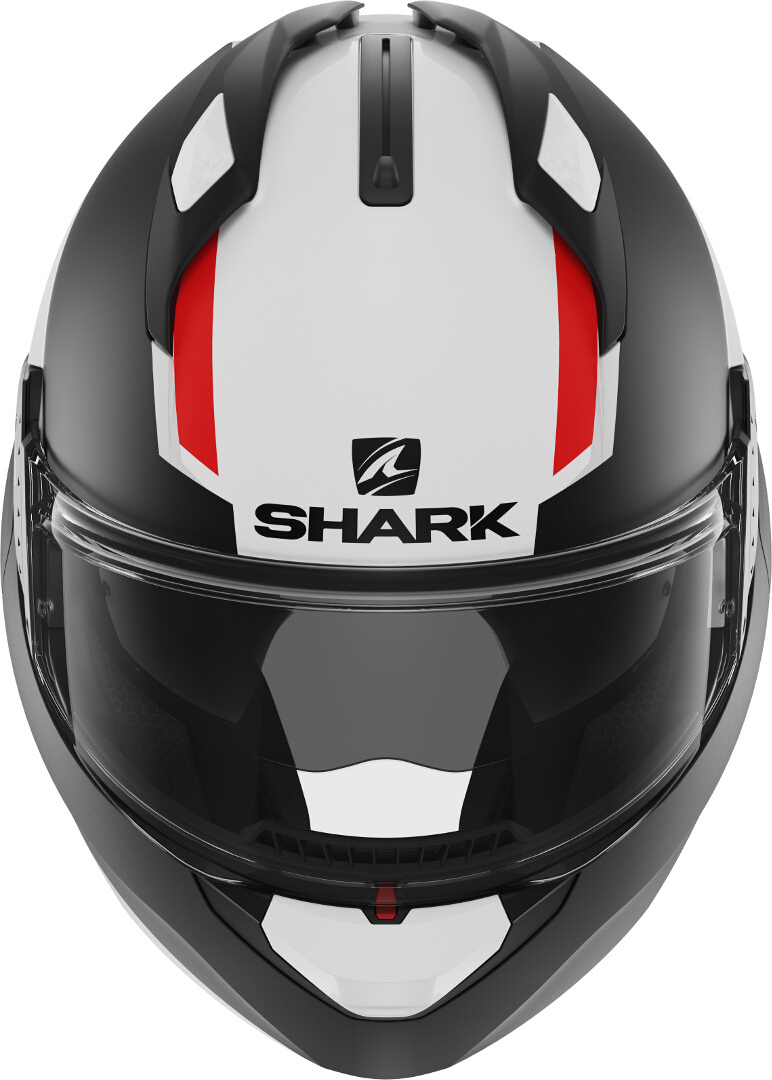 Shark Evo-GT Sean Cască Alb/Negru/Roșu S (55/56) Figura 4
