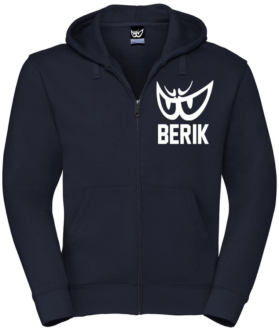 Berik Classic Z Capuz Zip azul escuro/branco L Figura 1