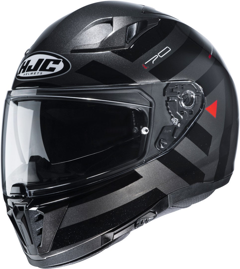 HJC i70 Watu Helm schwarz/grau L (59/60) Abbildung 1