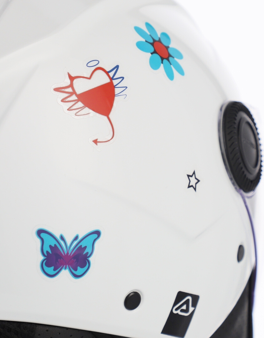 Acerbis Jet Brezza Kid Kids Casco Jet Blanco Y/L (51/52) Figura 7