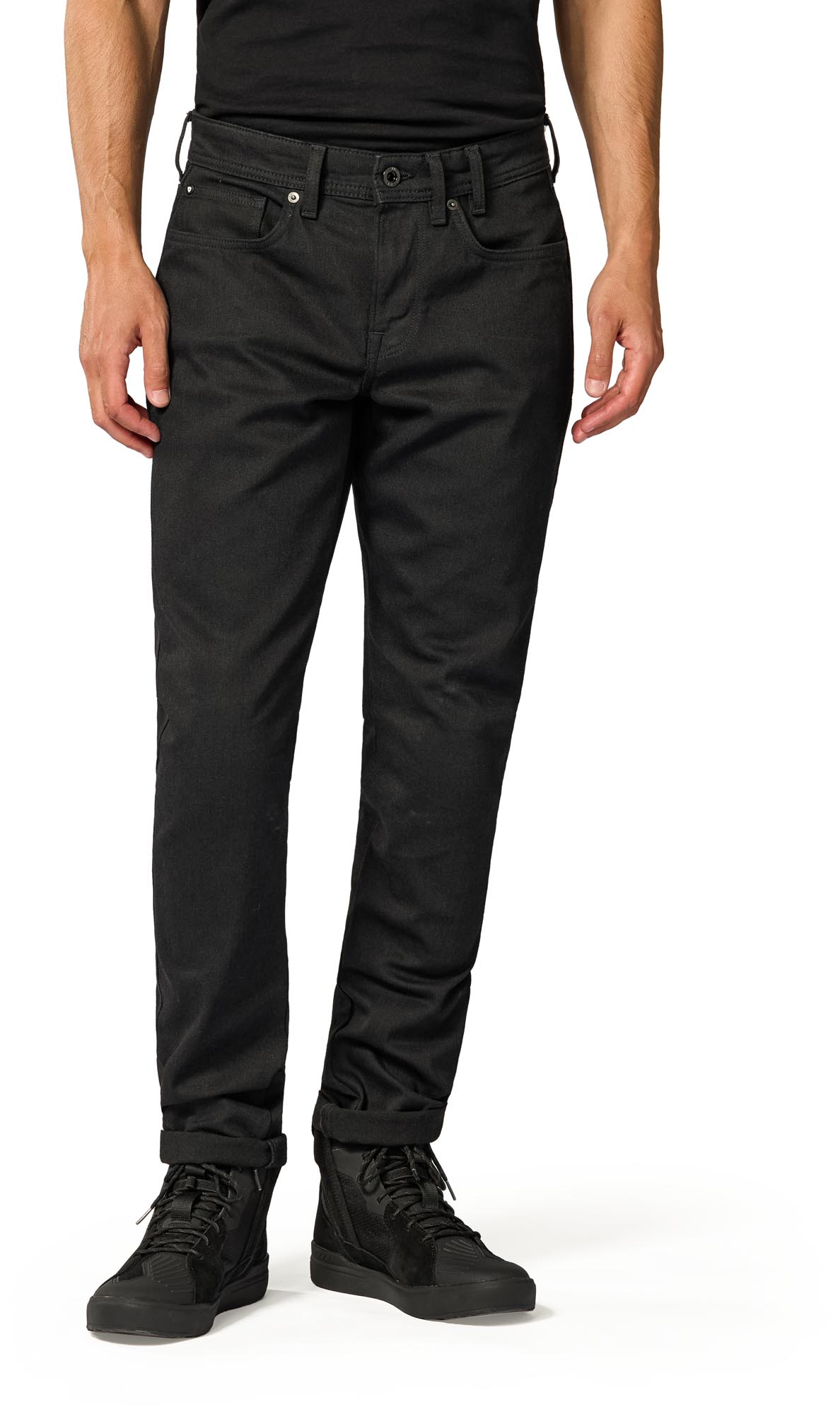 Revit Keegan Tapered Motorcykeljeans Sort 34/30 Figur 3
