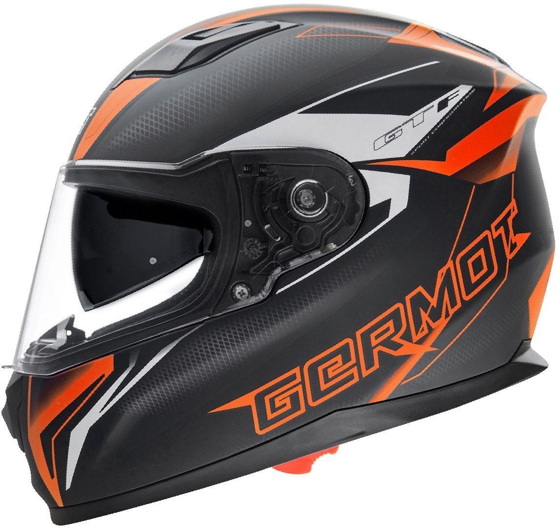 Germot GM 330 Decor Hjelm sort mat/orange L (59/60) Figur 3