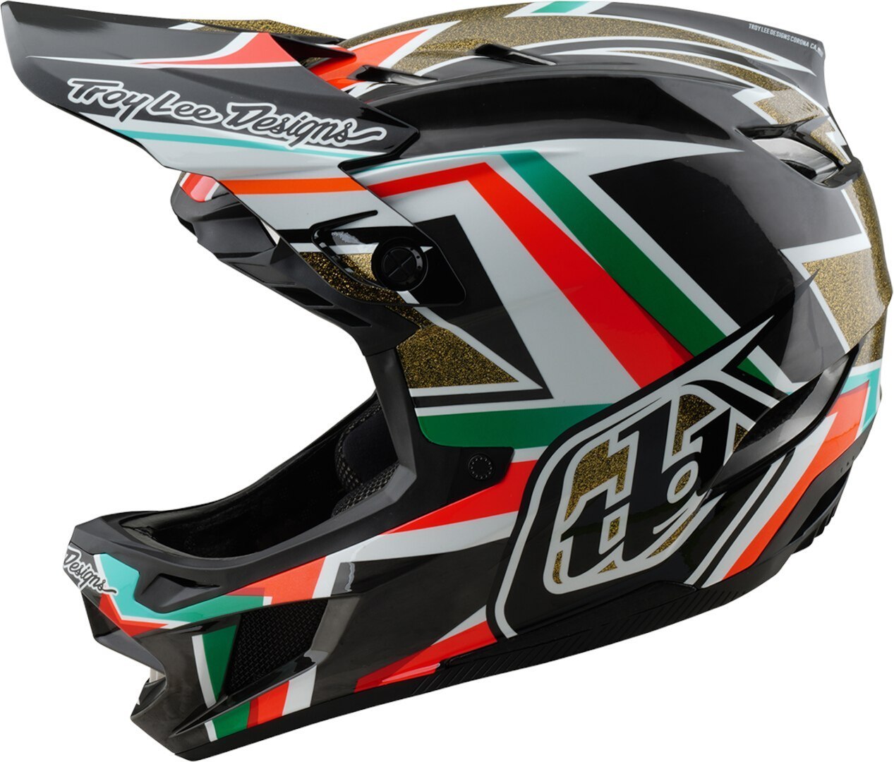 Troy Lee Designs D4 Mips Frames Cască de coborâre din carbon XXL (62/63) Figura 2