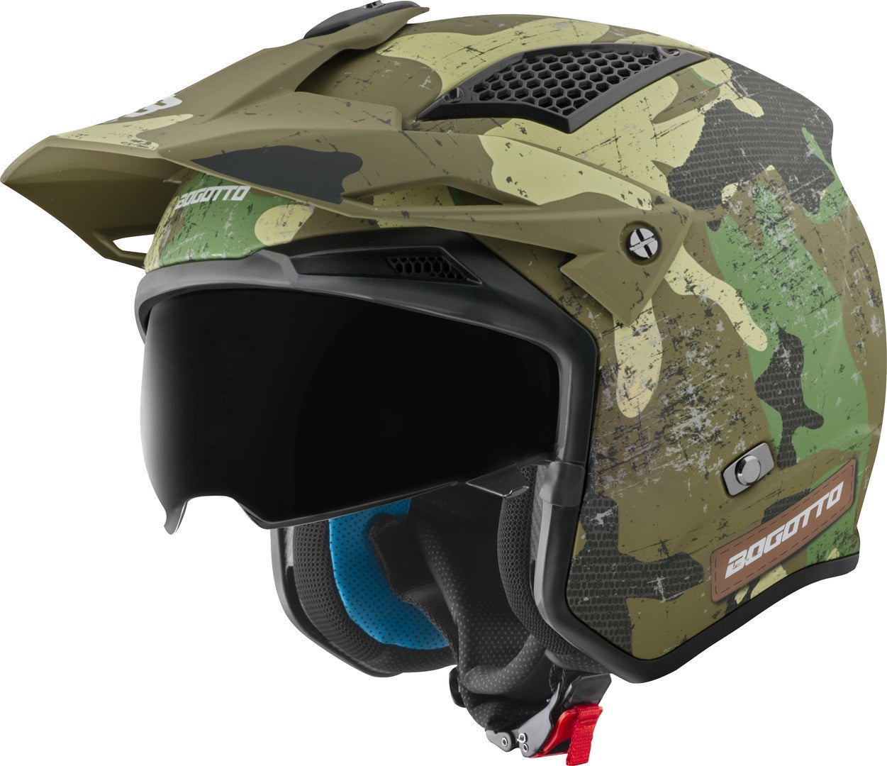 Bogotto Radic Camo 22.06 Casque Green matt S Figure 4