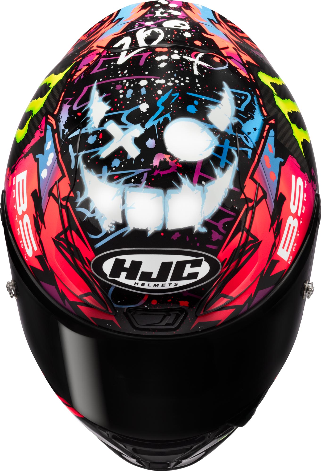 HJC RPHA 1 V2 Carbon Funky Diablo Helmet L (58/59) Figure 5