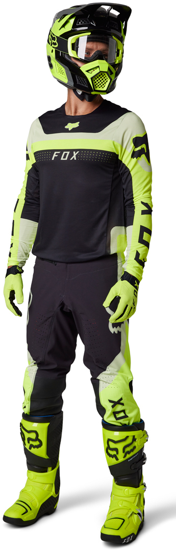 FOX Flexair Efekt Motocross Hose gelb 38 Abbildung 8