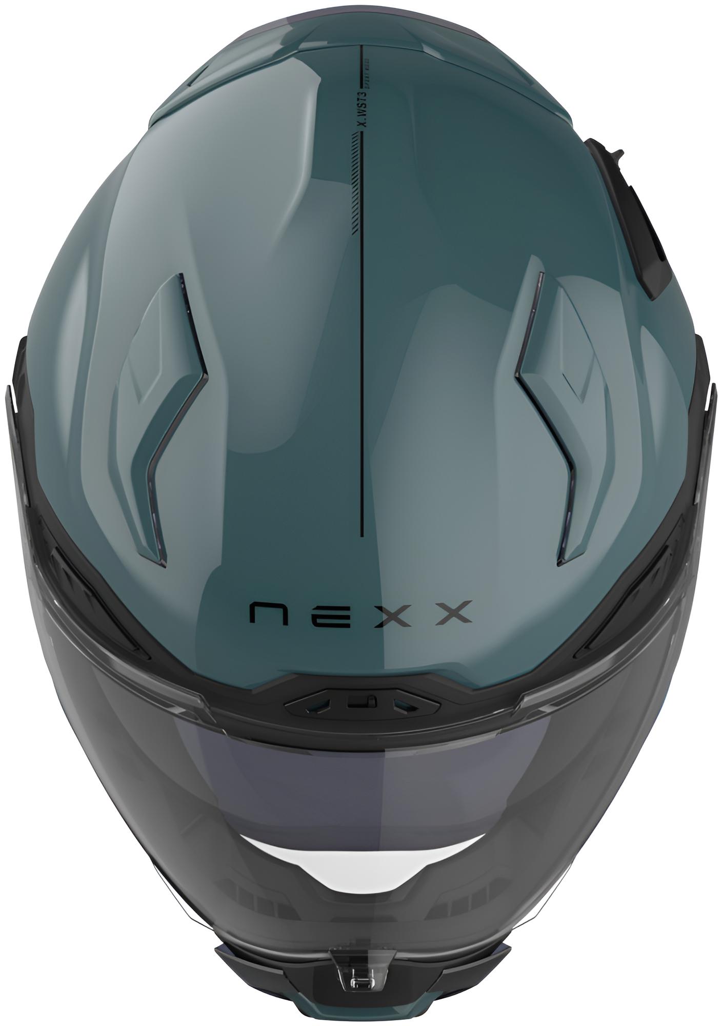 Nexx X.WST 3 Plain Casco blu/verde L (59/60) Figura 3