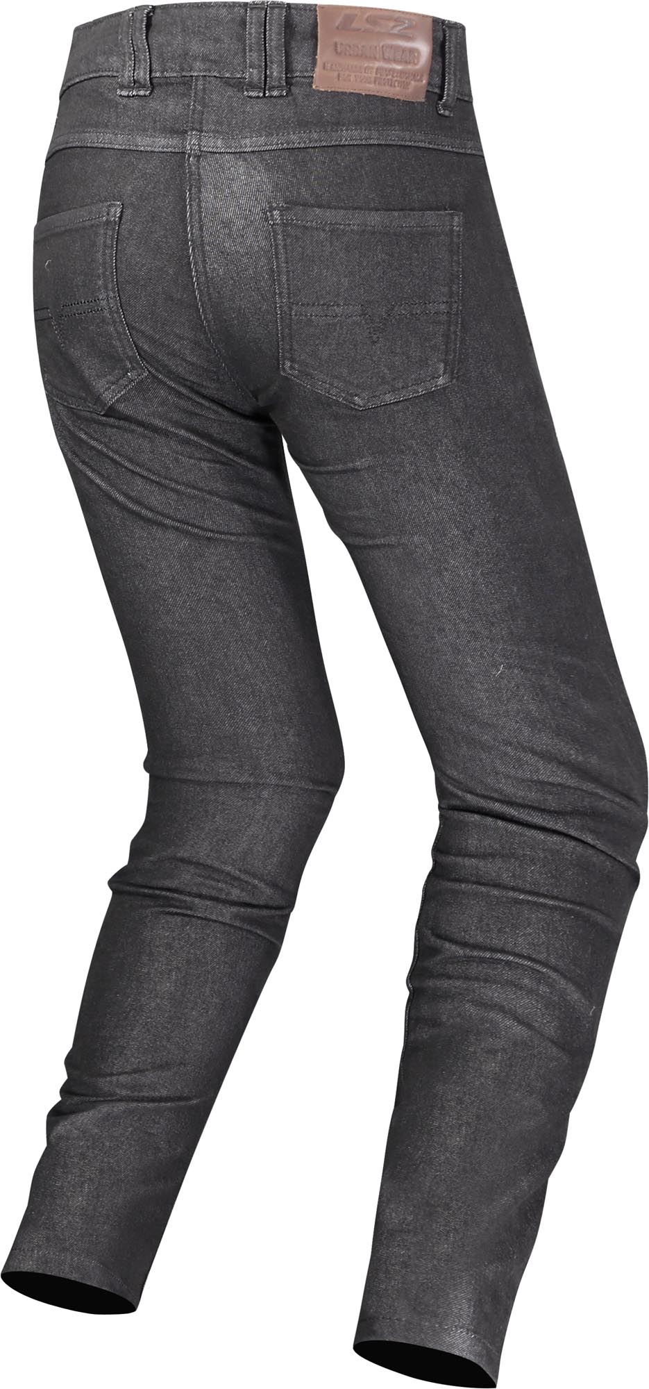LS2 Stone Damen Motorrad Jeans schwarz 3XL Abbildung 2