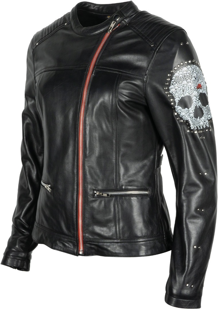Helstons Cher Veste en cuir de moto pour dames S Figure 2