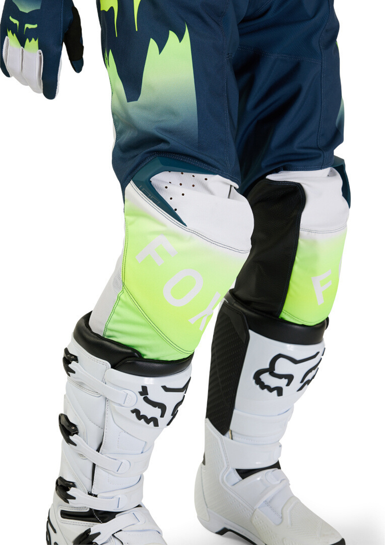 FOX 180 Flora Motocross Pants blue/white 36 Figure 7