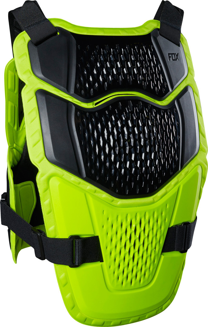 FOX Raceframe Impact Protecție pentru piept la motocross Galben neon L/XL Figura 2