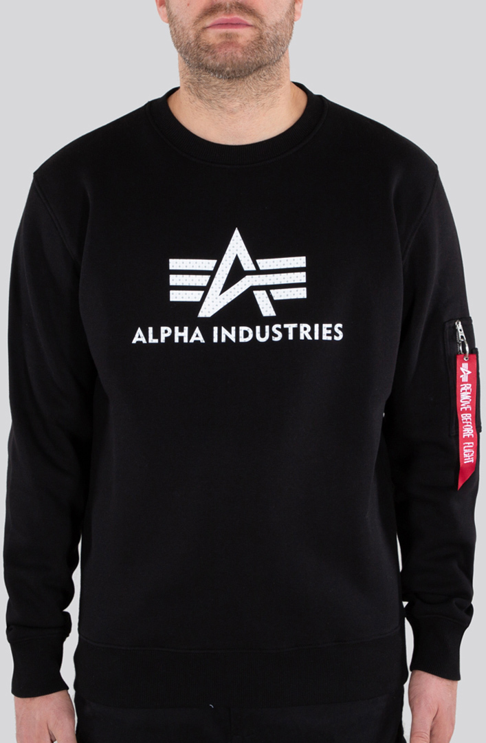 Alpha Industries 3D Logo II Pullover schwarz XXL Abbildung 1