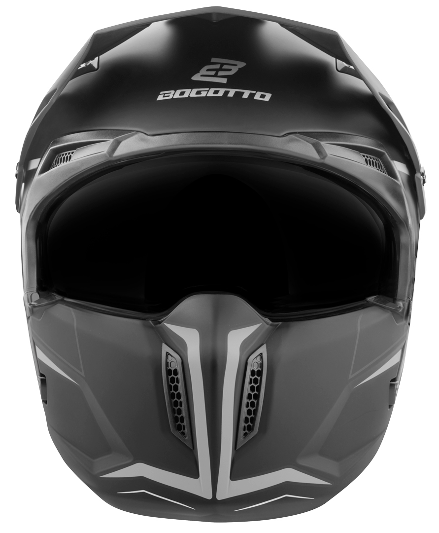 Bogotto Radic WN-ST Helm grijs/zwart M Figuur 9