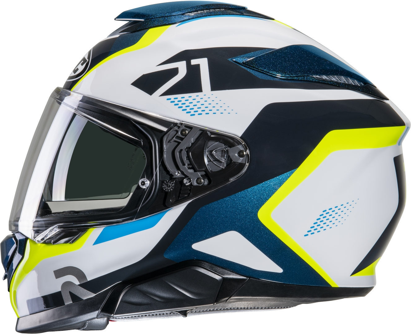 HJC RPHA 71 Hapel Casco bianco/giallo/blu S (55/56) Figura 2