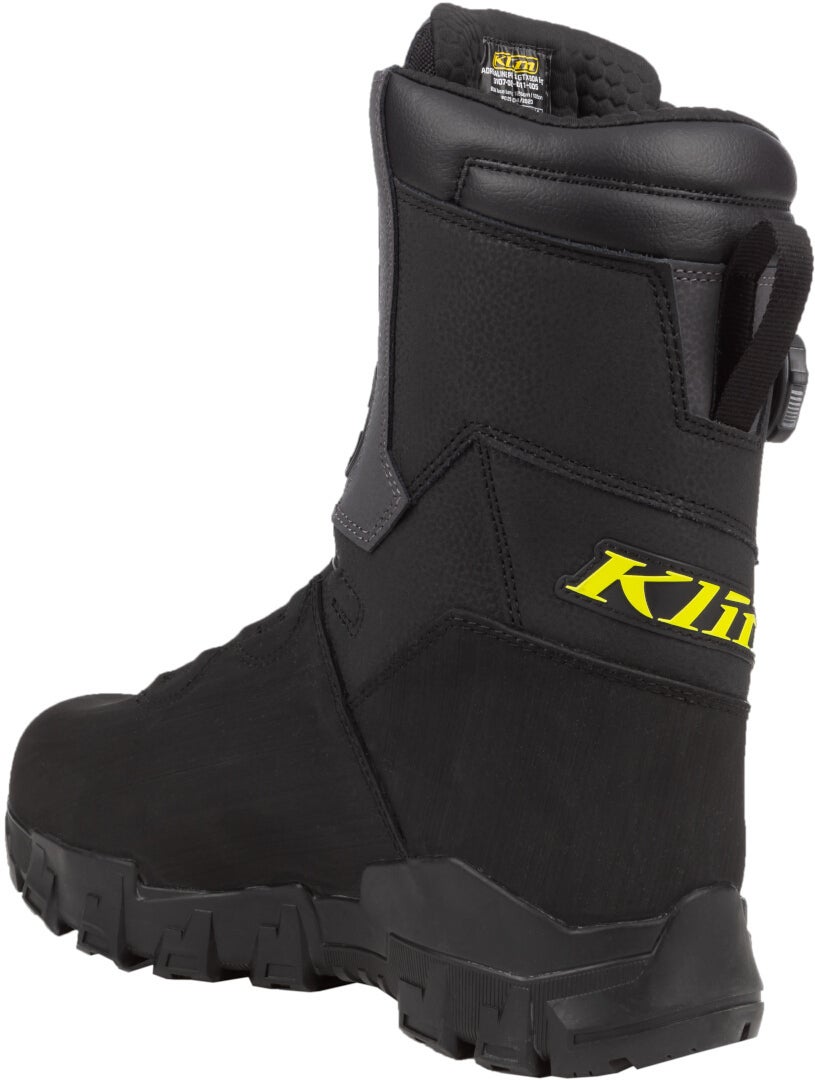 Klim Adrenaline Pro S GTX BOA Snowmobile Boots black/neon-yellow 11 Figure 6