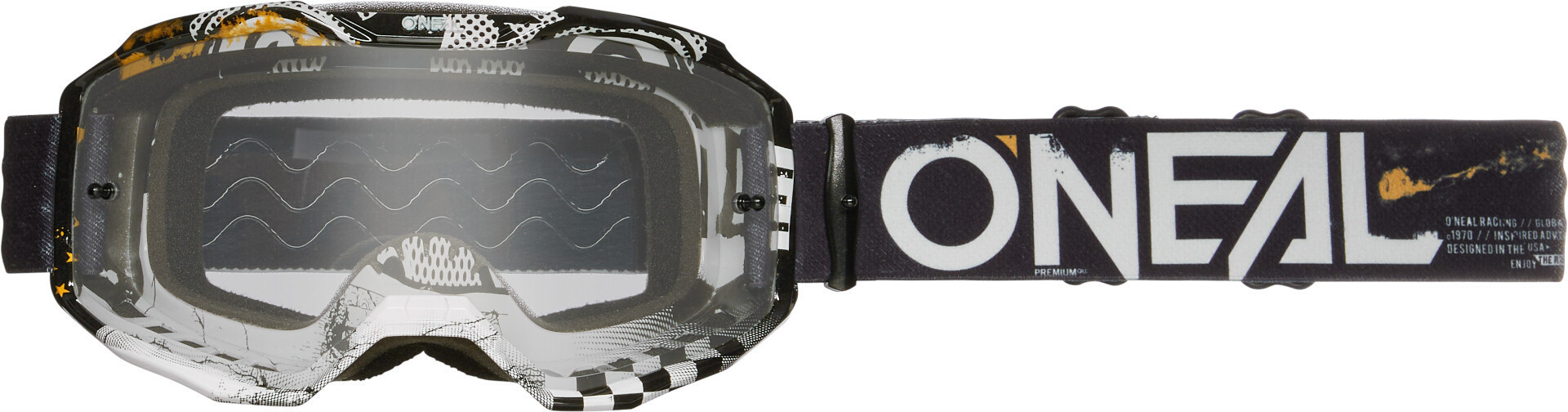Oneal B-10 Attack Clear Ochelari de motocross Articolul principal Figura 1 Oneal B-10 Attack Clear Ochelari de motocross Articolul principal Figura 1
