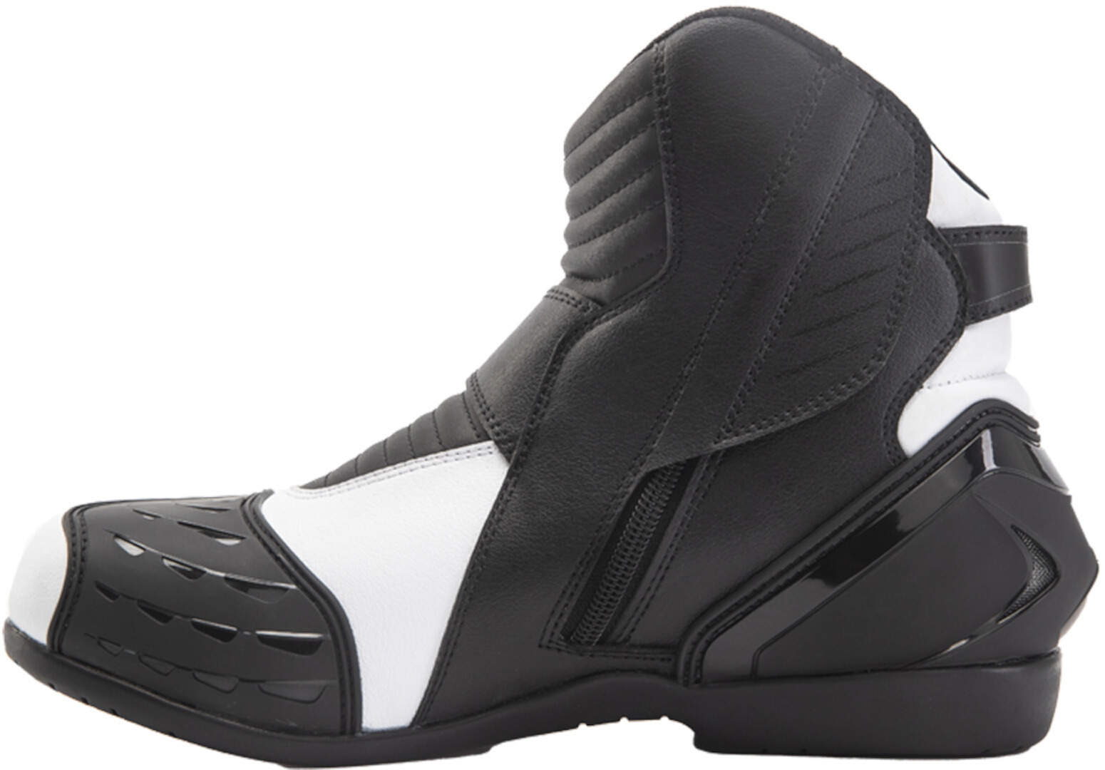 MUGENRACE Hurry bottes de moto perforées Noir/Blanc 45 Figure 4