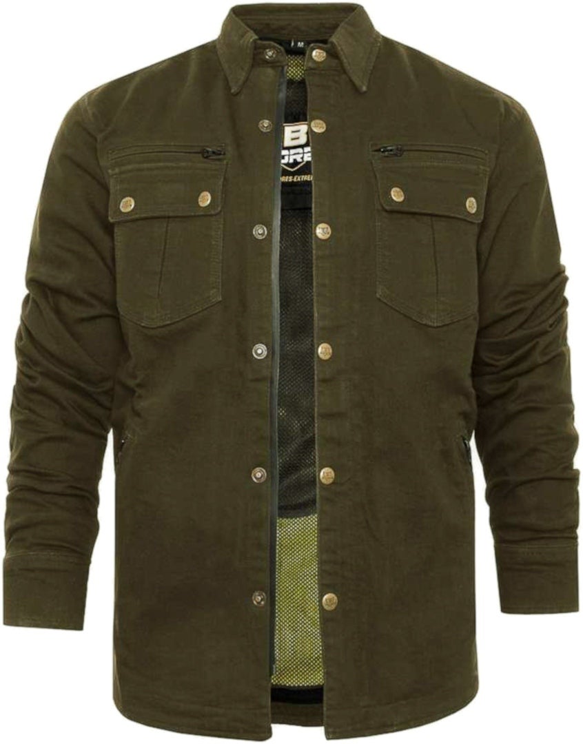 Bores Driver Camicia moto Verde scuro 3XL Figura 3