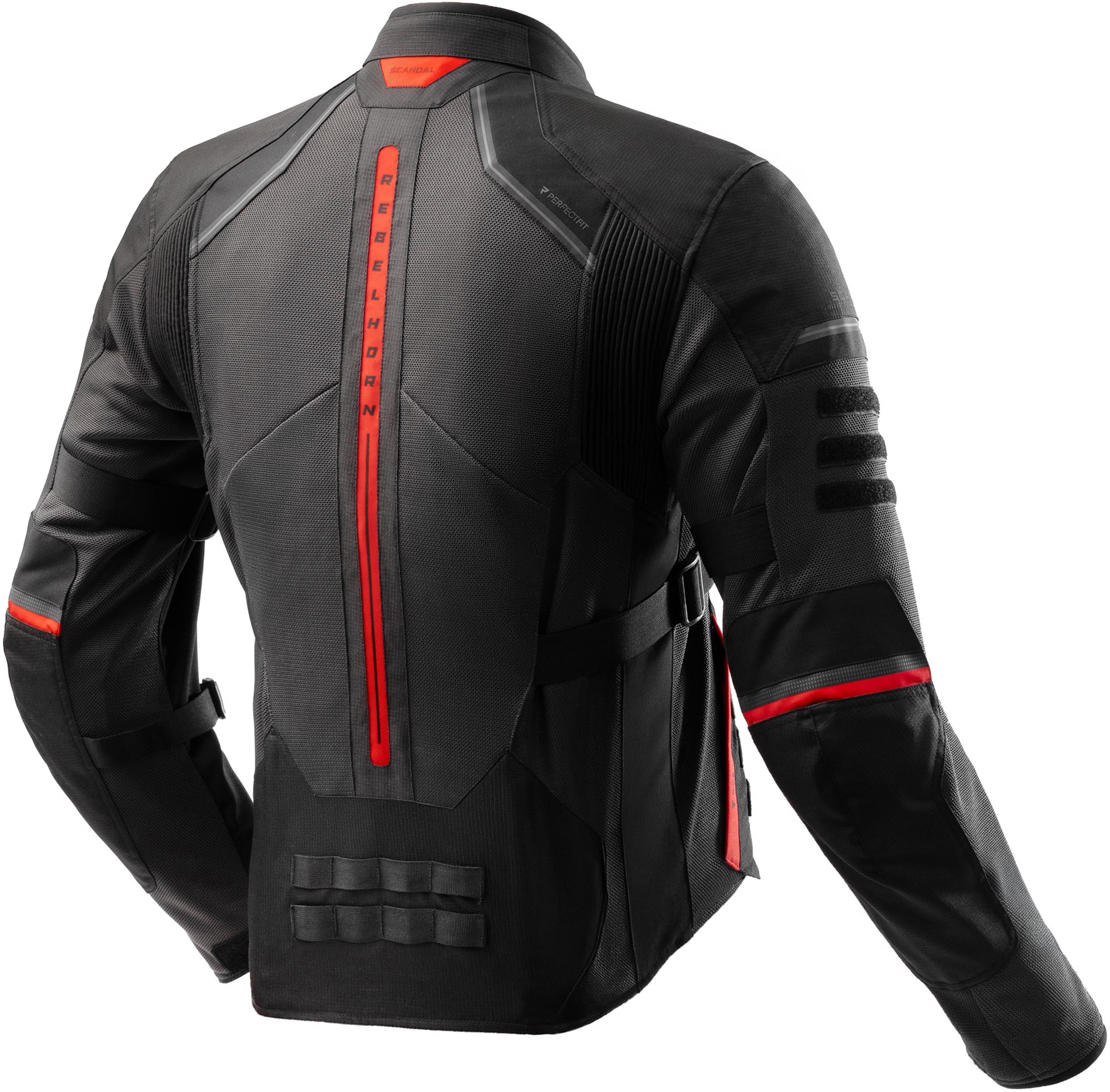 Side view of Rebelhorn Scandal 3 Motorcycle Textile Jacket