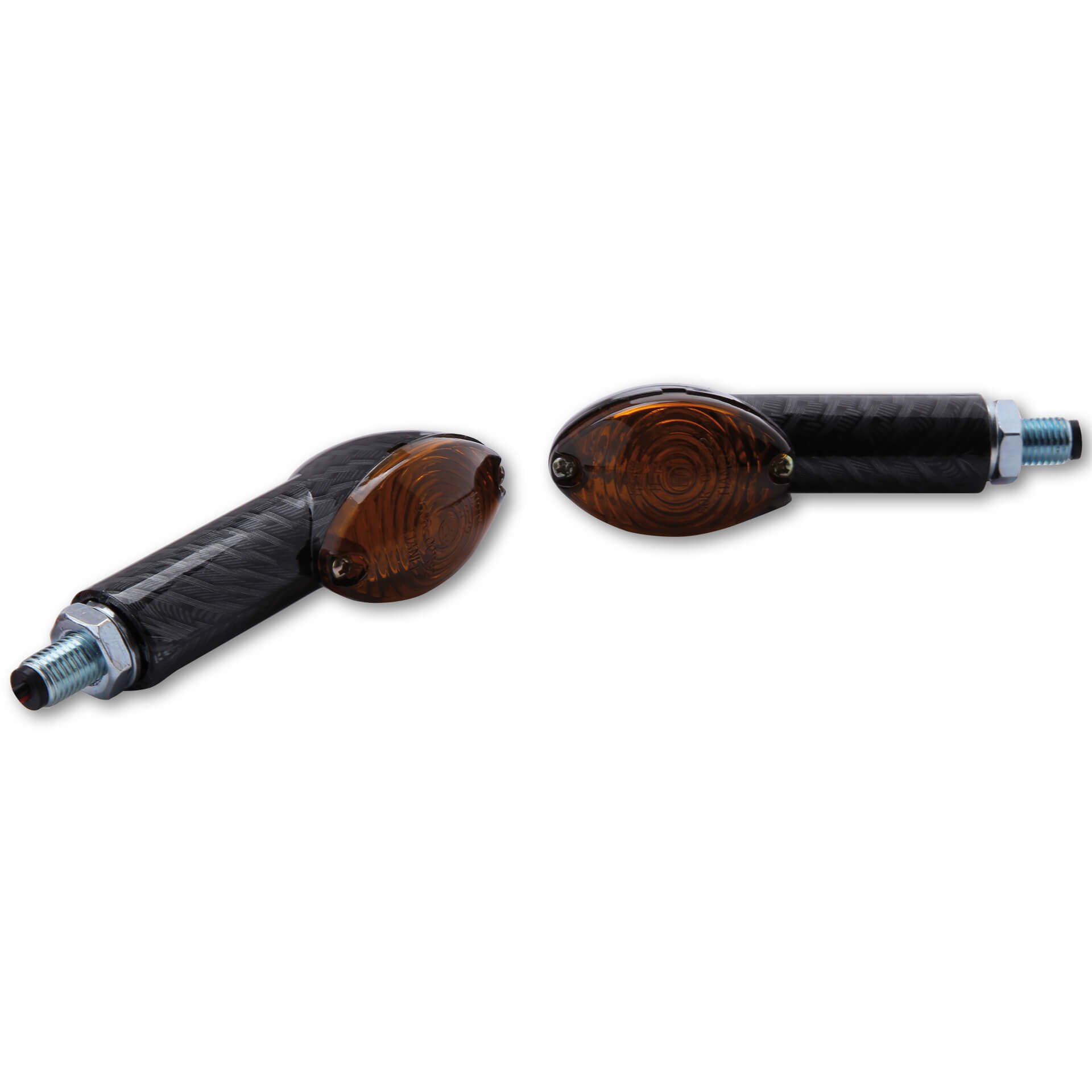 SHIN YO Mini Blinker CATEYE, lang Carbon Colorat Figura 3