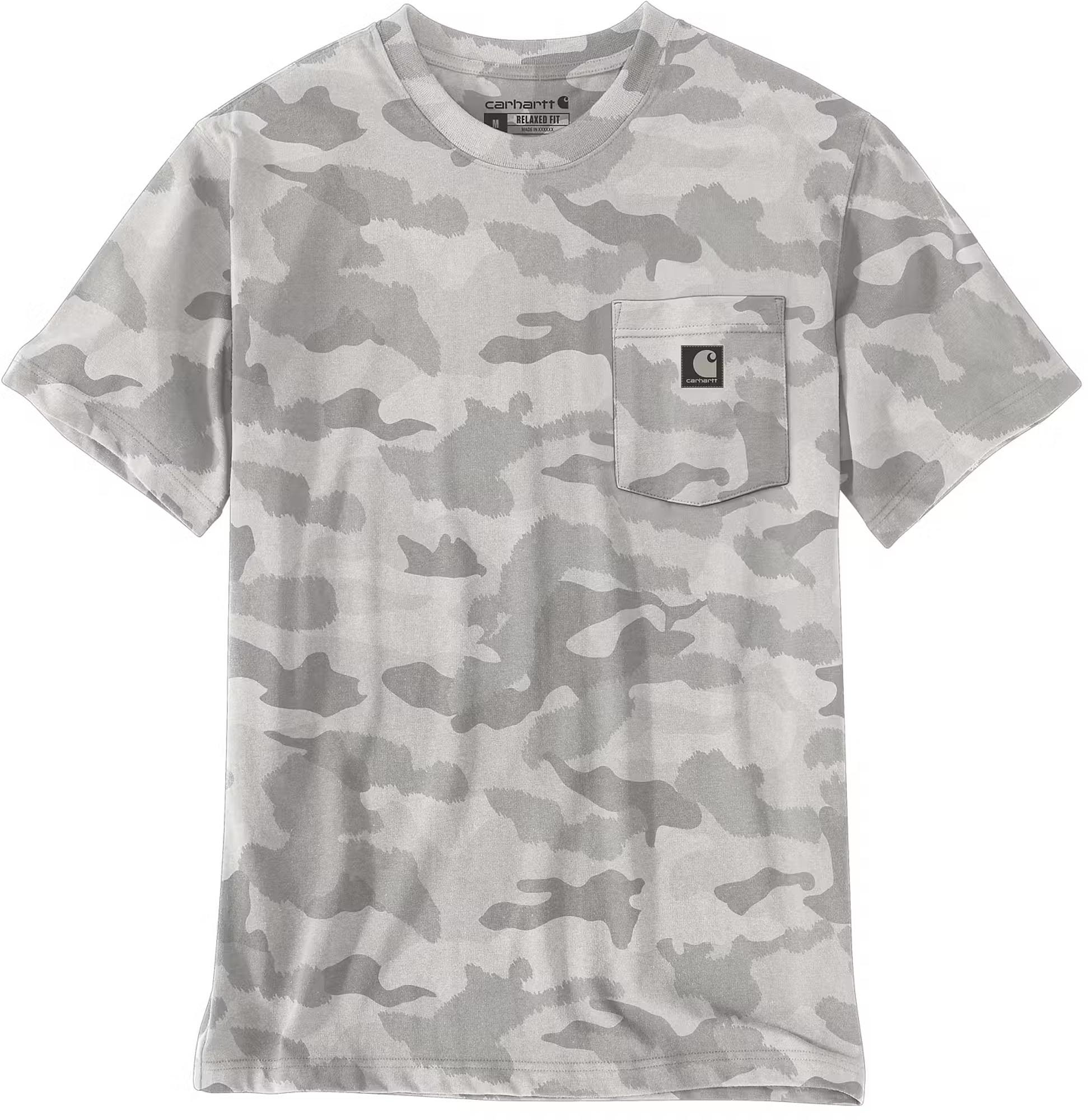 Carhartt Irvine Relaxed Camo šedá/bílá S Obrázek 1