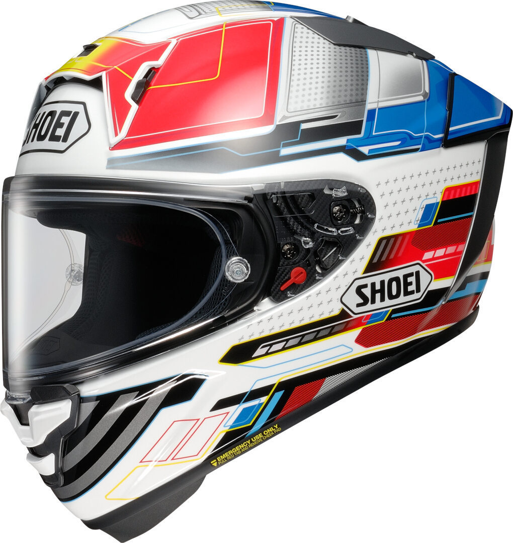 Shoei X-SPR Pro Proxy 冑 白/紅/藍 XL（61/62） 圖1