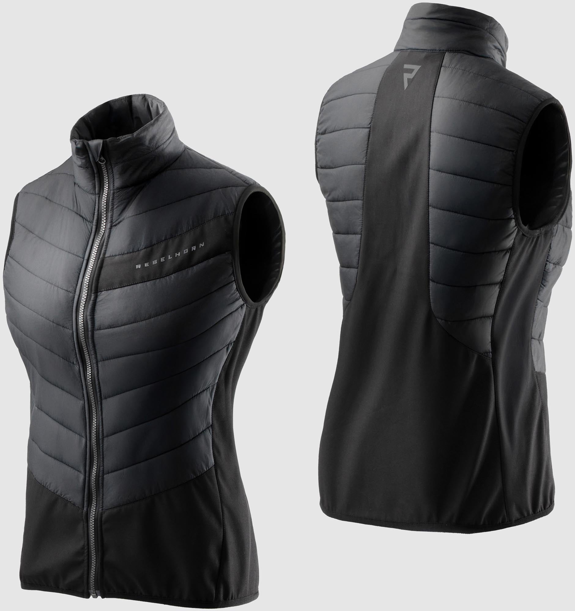 Rebelhorn Hardy 3.0 waterproof Ladies Motorcycle Textile Jacket grey/blue/red M Figure 18