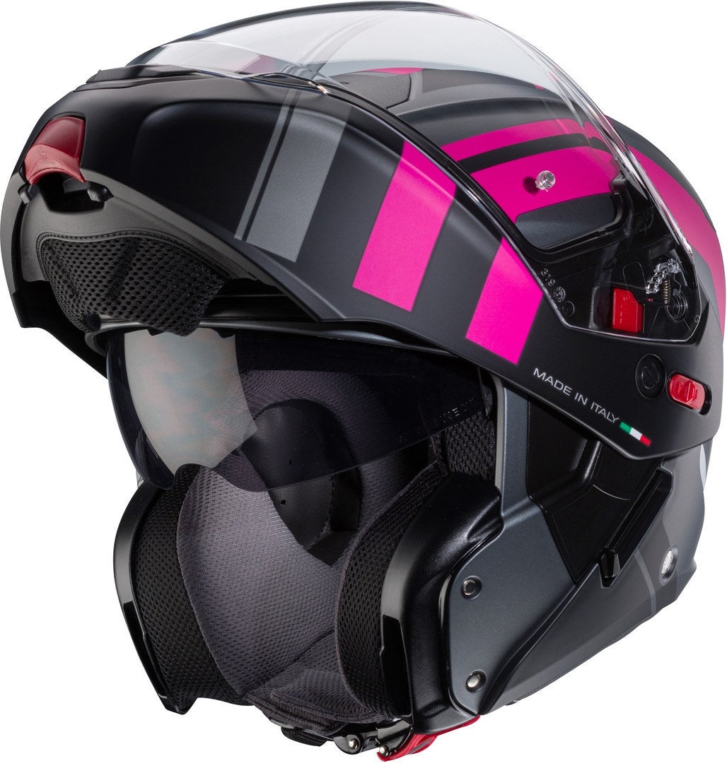 Caberg Horus X Road Klapphelm grau/fuchsia L (59/60) Abbildung 4