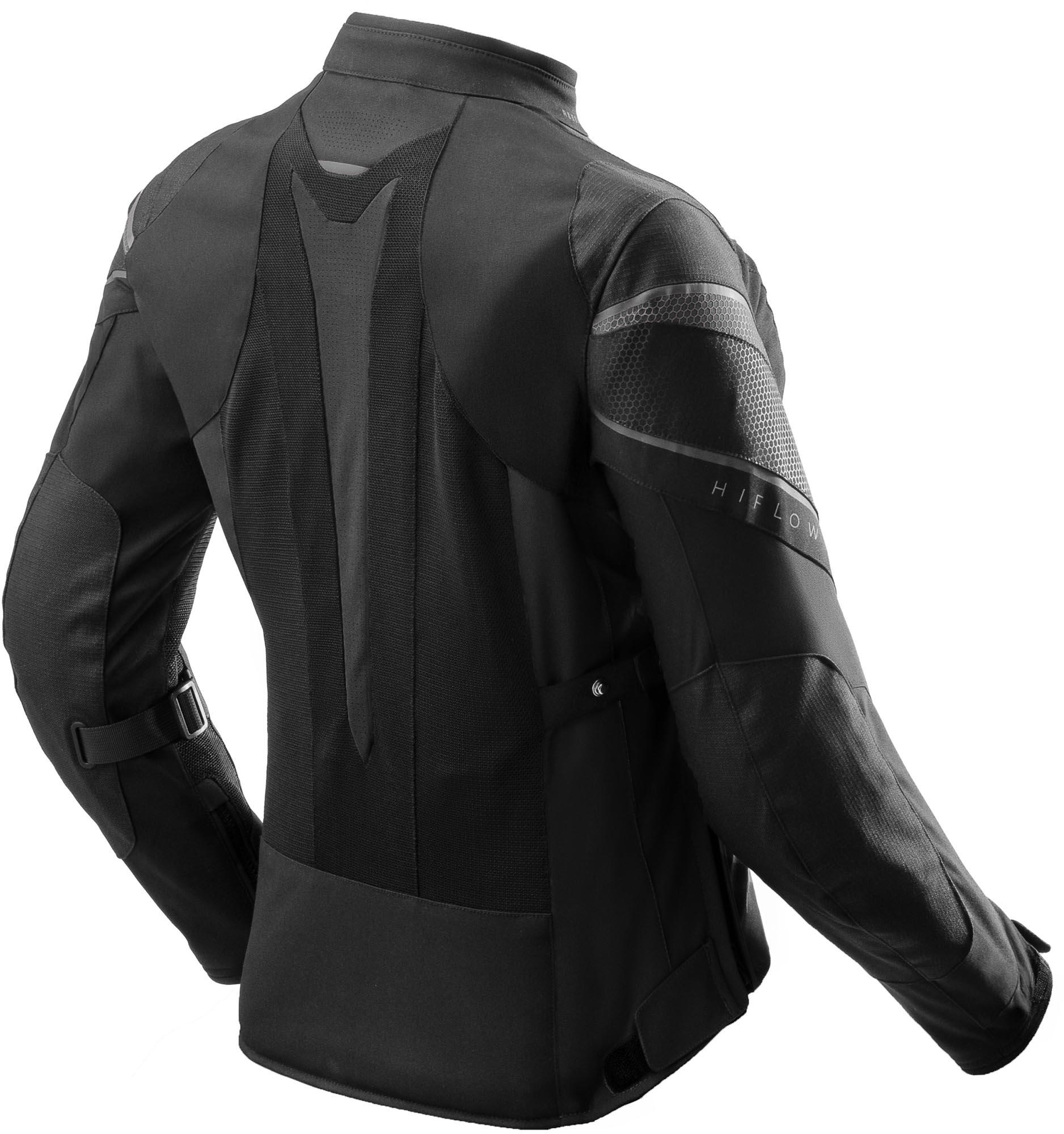 Rebelhorn Hiflow 5 waterproof Ladies Motorcycle Textile Jacket black S Figure 2